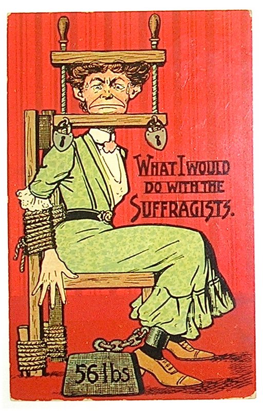 what I would do with the suffragists