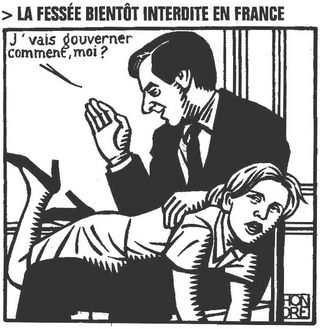 spanked by a man in a suit