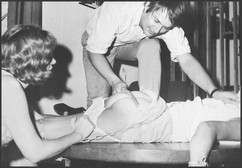 coat hanger spanking