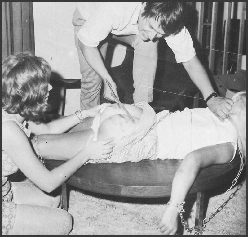 chained bondage spanking that leaves red welts