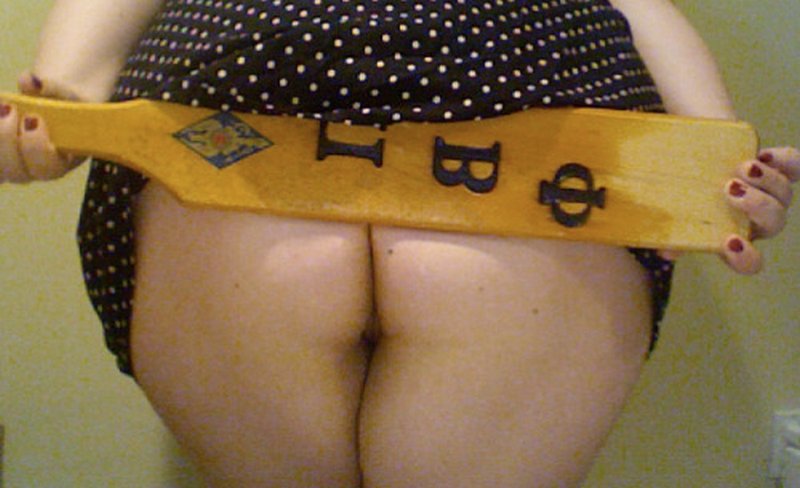 sorority paddle thrift store find