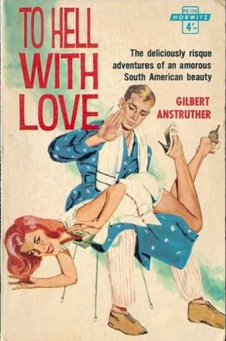 To Hell With Love romance novel book cover with otk spanking