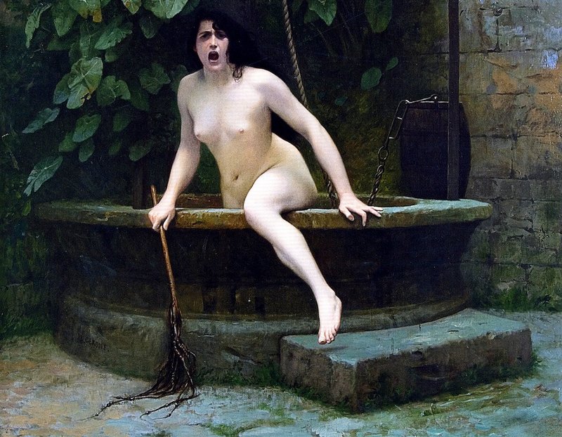 truth rising from her well