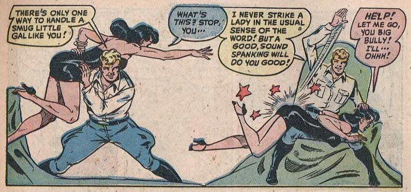 viper gets a spanking