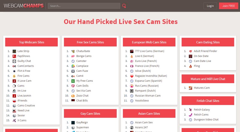 webcamchamps screenshot