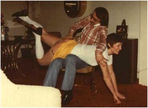 wife enjoys a bit of marital spanking